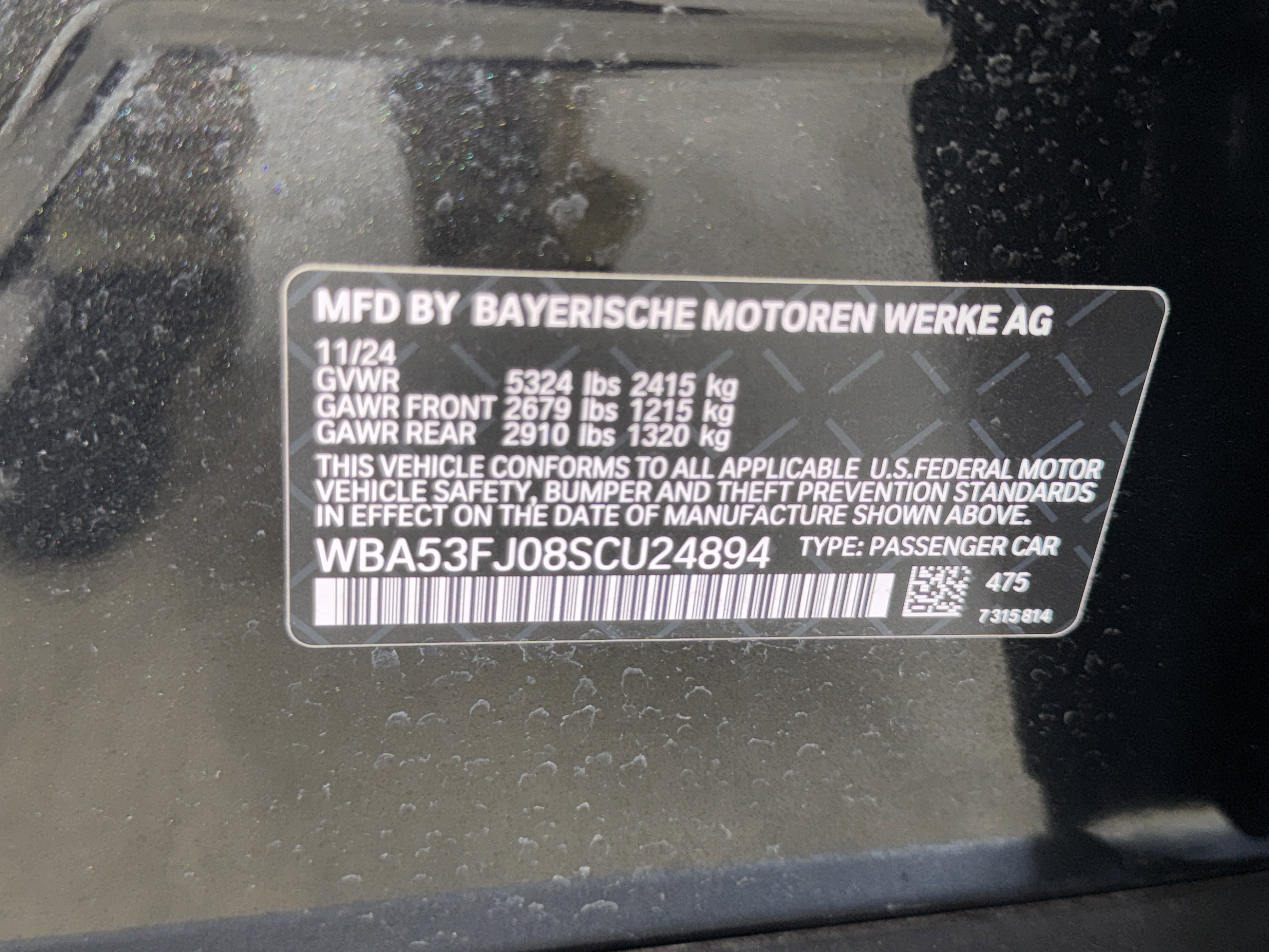 Certified 2025 BMW 530i xDrive w/ Premium Package AWD/4WD image 38