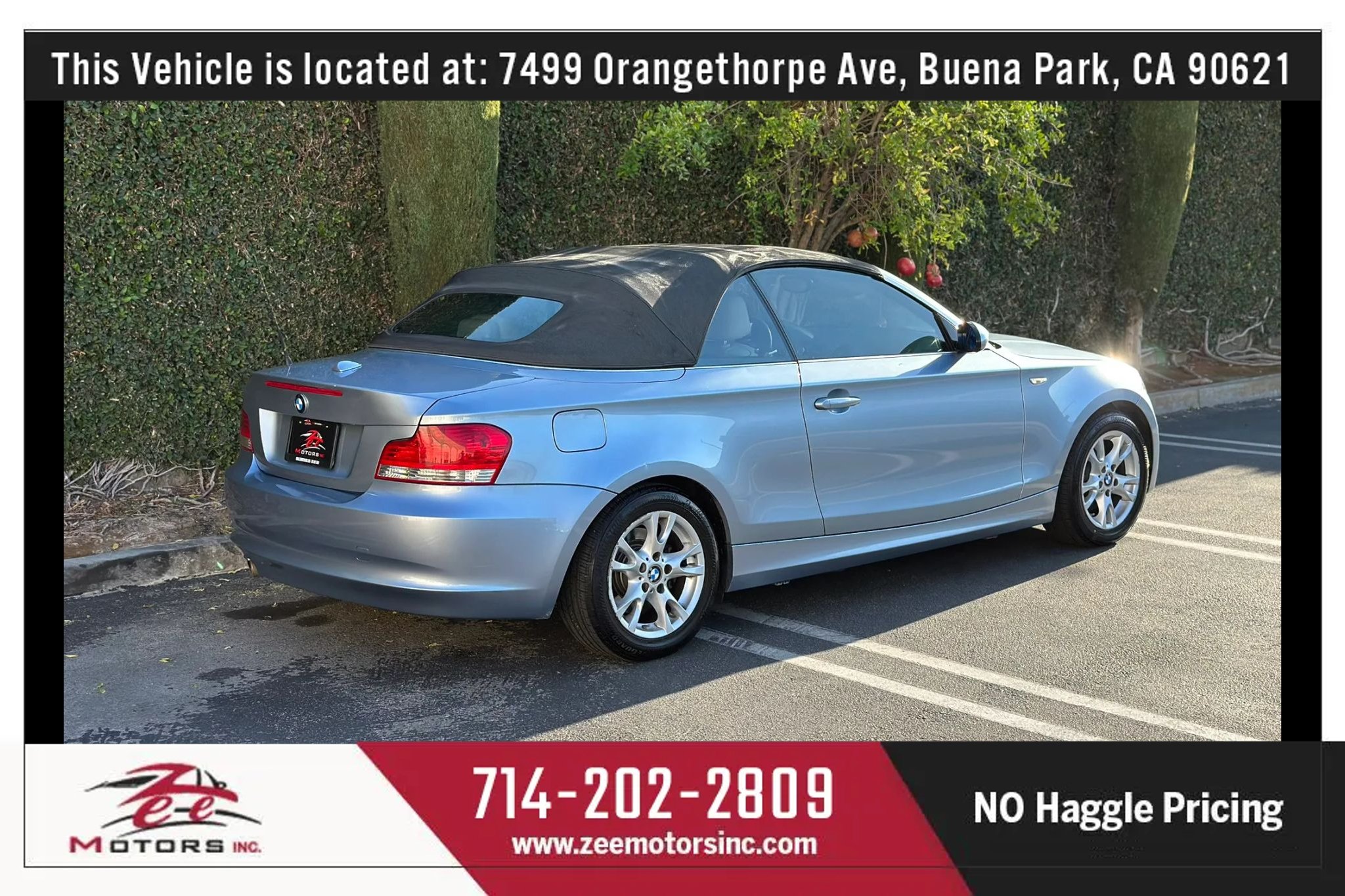 Used 2008 BMW 128i Convertible RWD image 8