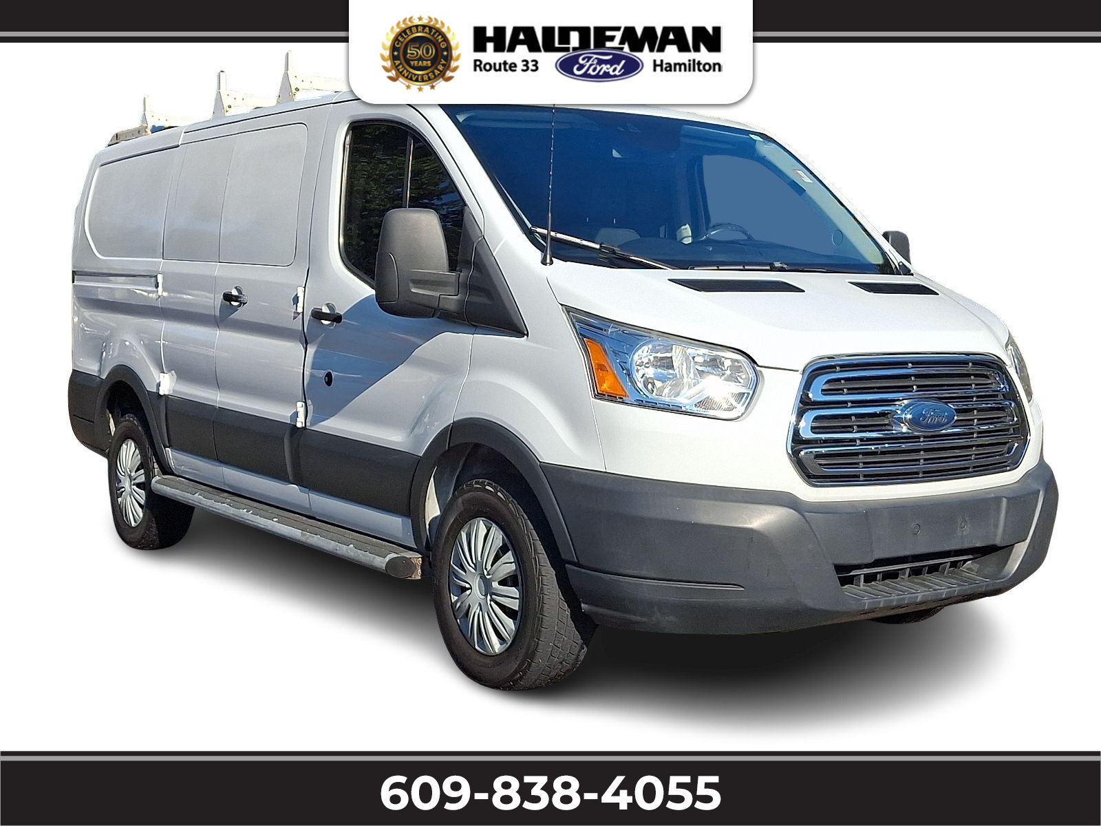Certified 2018 Ford Transit 250 130 Low Roof w/ Exterior Upgrade Package RWD image 1