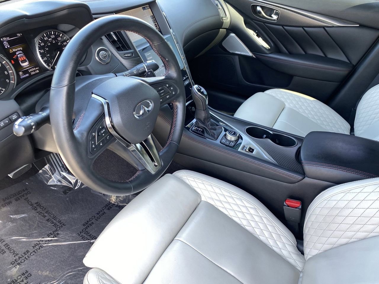 Certified 2023 INFINITI Q50 Red Sport 400 RWD image 30
