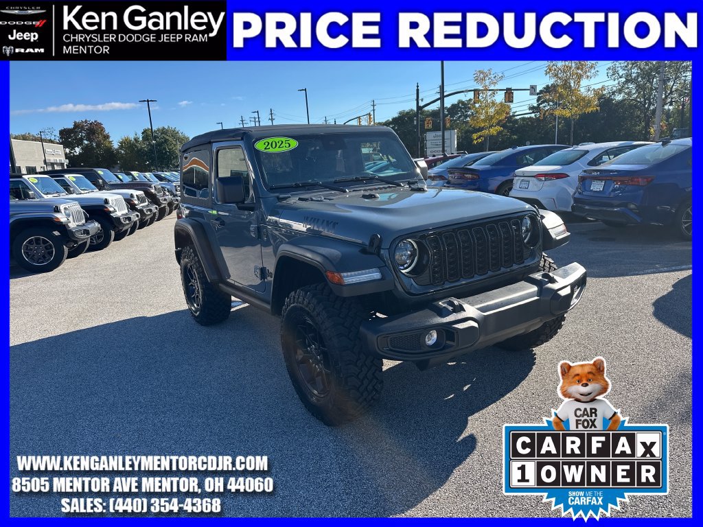 Certified 2025 Jeep Wrangler Sport