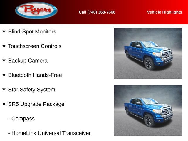Used 2017 Toyota Tundra SR5 w/ SR5 Upgrade Package AWD/4WD image 12