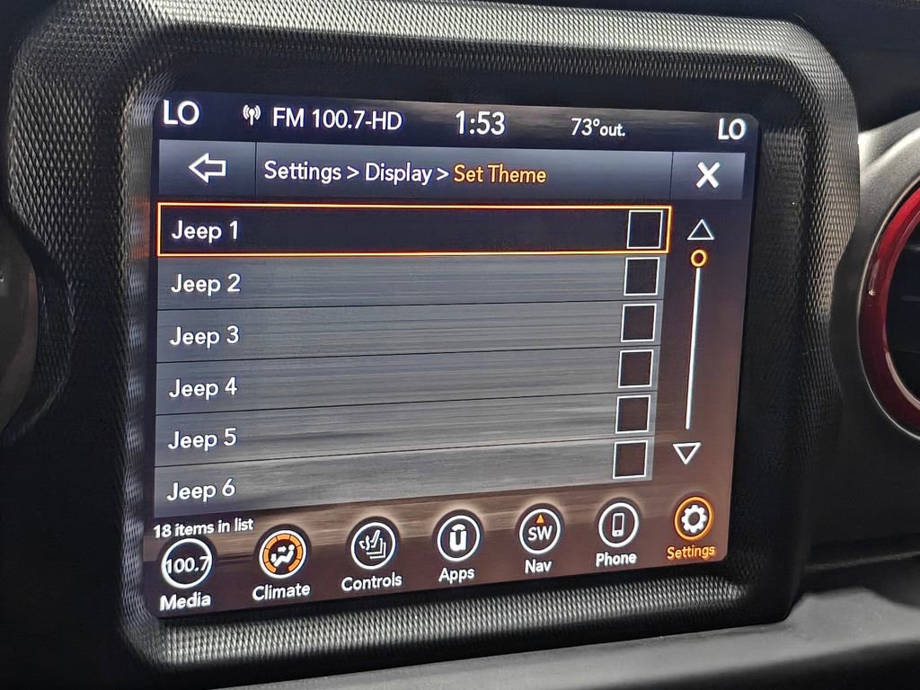 Used 2021 Jeep Wrangler Unlimited Sahara w/ Uconnect 4C Nav & Sound Group image 47