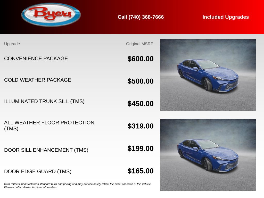 Used 2026 Toyota Camry SE w/ Convenience Package FWD image 5