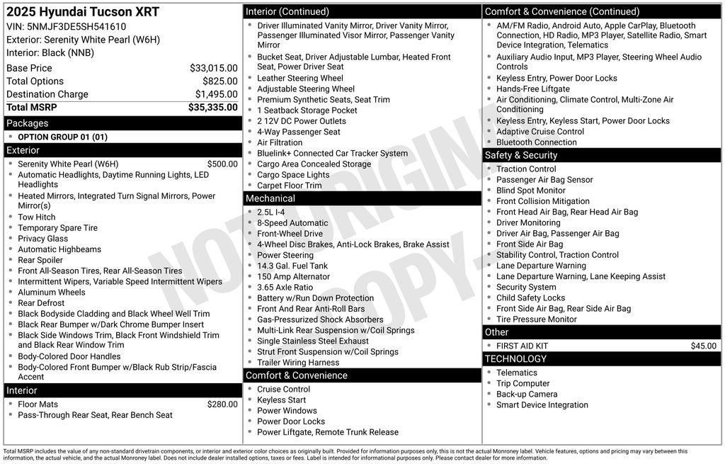 Used 2025 Hyundai Tucson XRT image 7