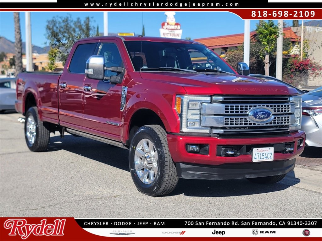 Used 2017 Ford F350 Platinum w/ Platinum Ultimate Package