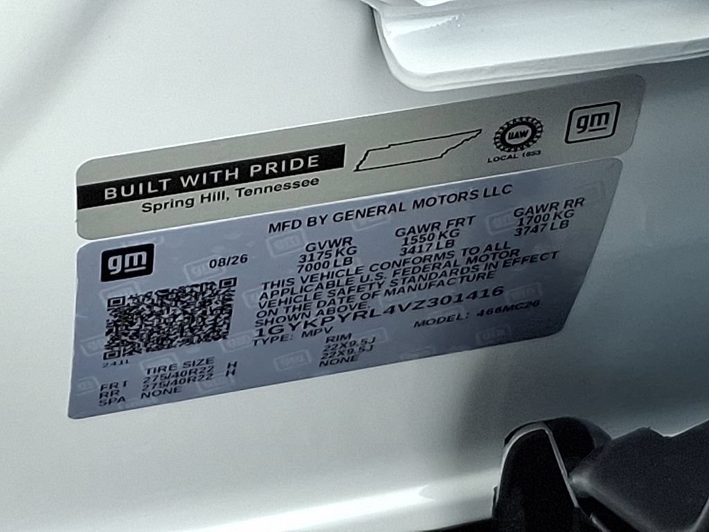 New 2027 Cadillac Lyriq Signature Sport w/ LPO, Floor Liner Package AWD/4WD image 10