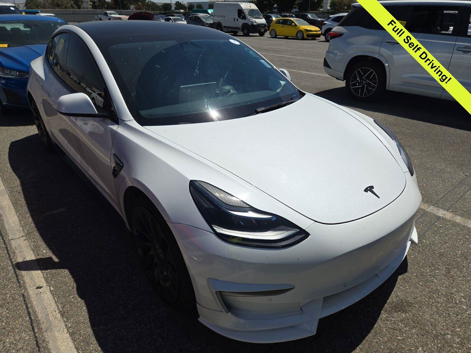Used 2021 Tesla Model 3 Performance AWD/4WD image 2