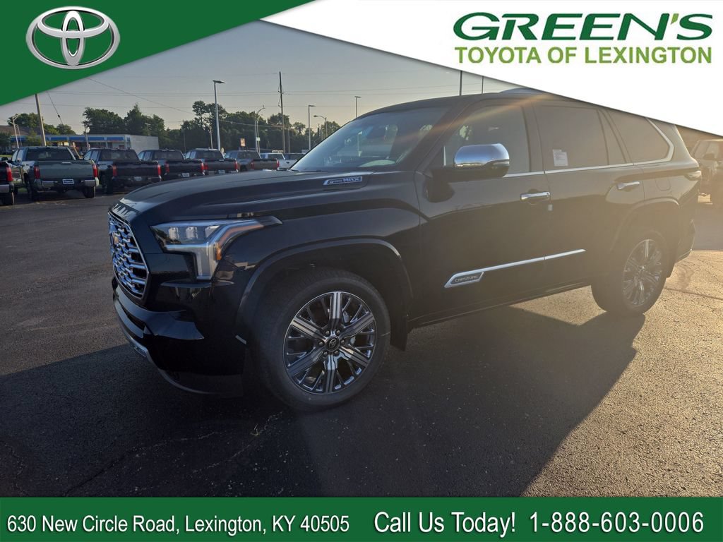 New 2026 Toyota Sequoia Capstone w/ TRD Performance Package (TMS)