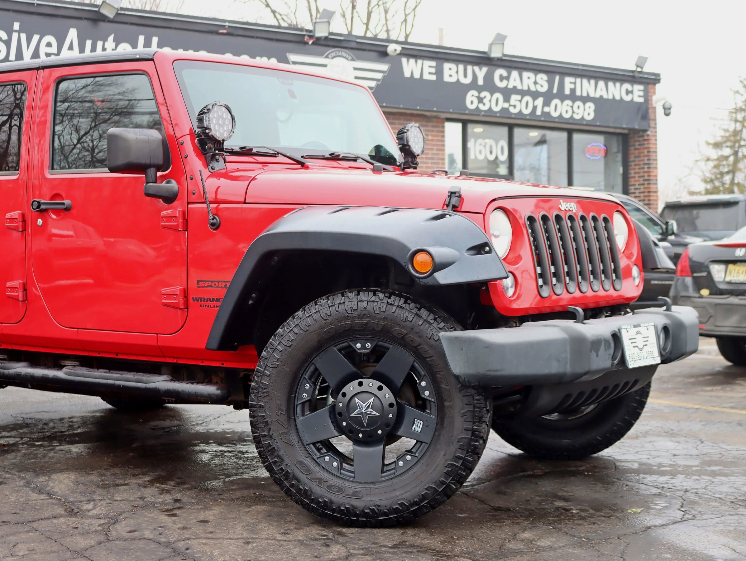 Used 2014 Jeep Wrangler Unlimited Sport w/ Quick Order Package 24S image 3