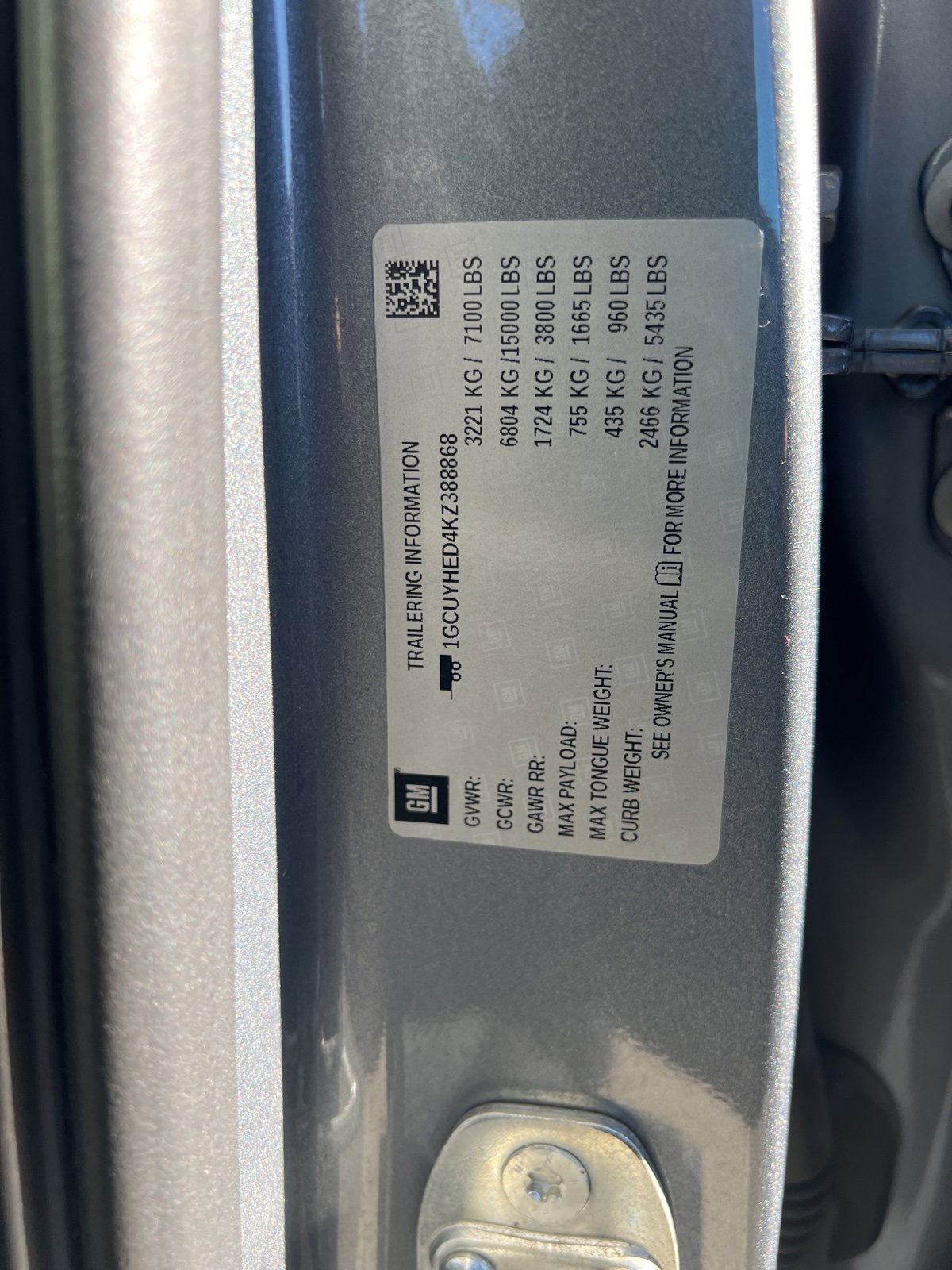 Used 2019 Chevrolet Silverado 1500 High Country w/ Technology Package image 24