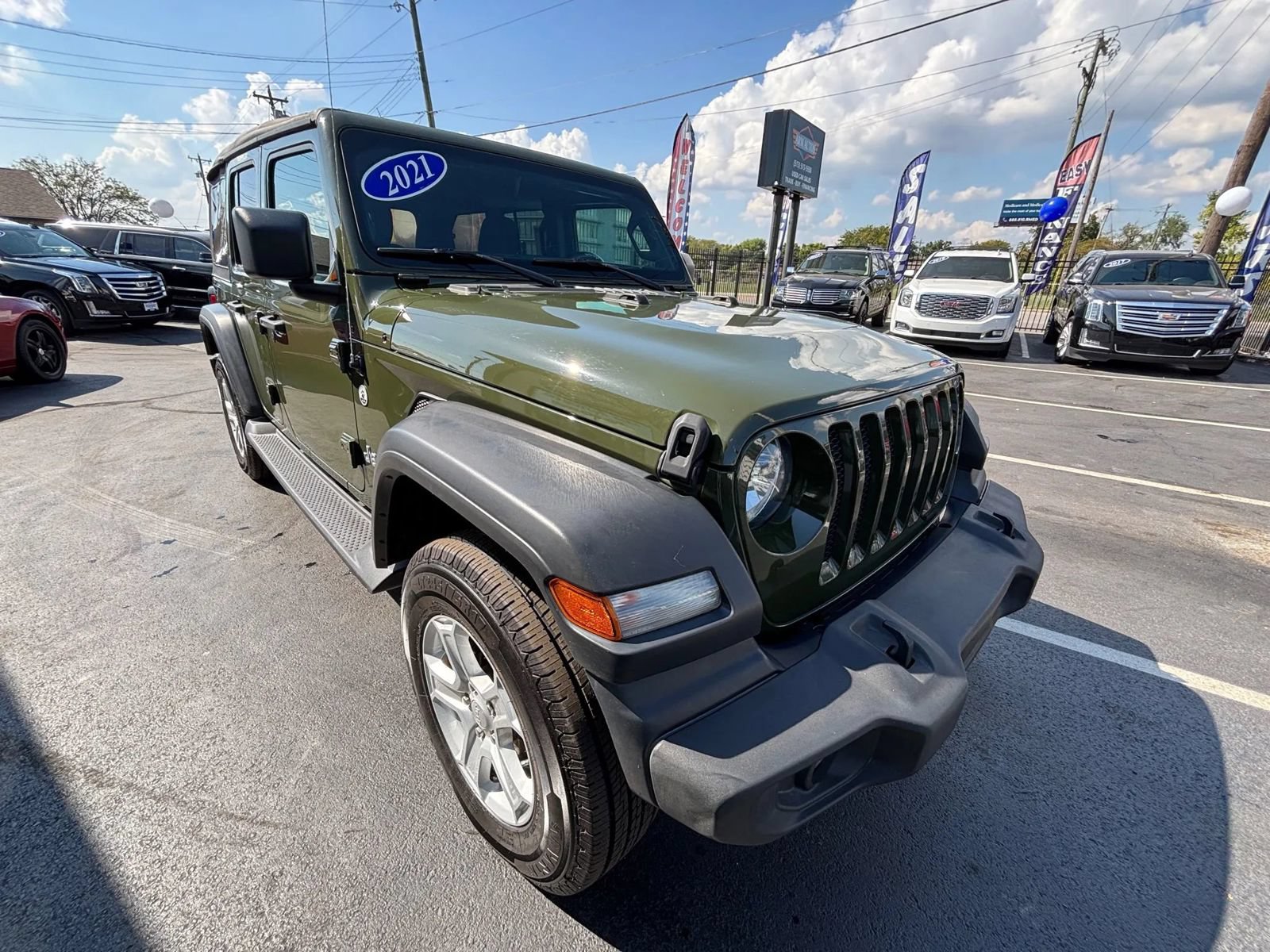 Used 2021 Jeep Wrangler Unlimited Sport AWD/4WD image 10