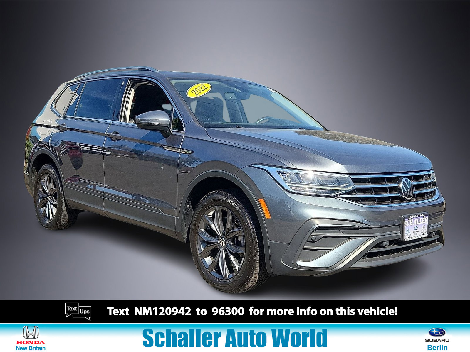 Used 2022 Volkswagen Tiguan SE