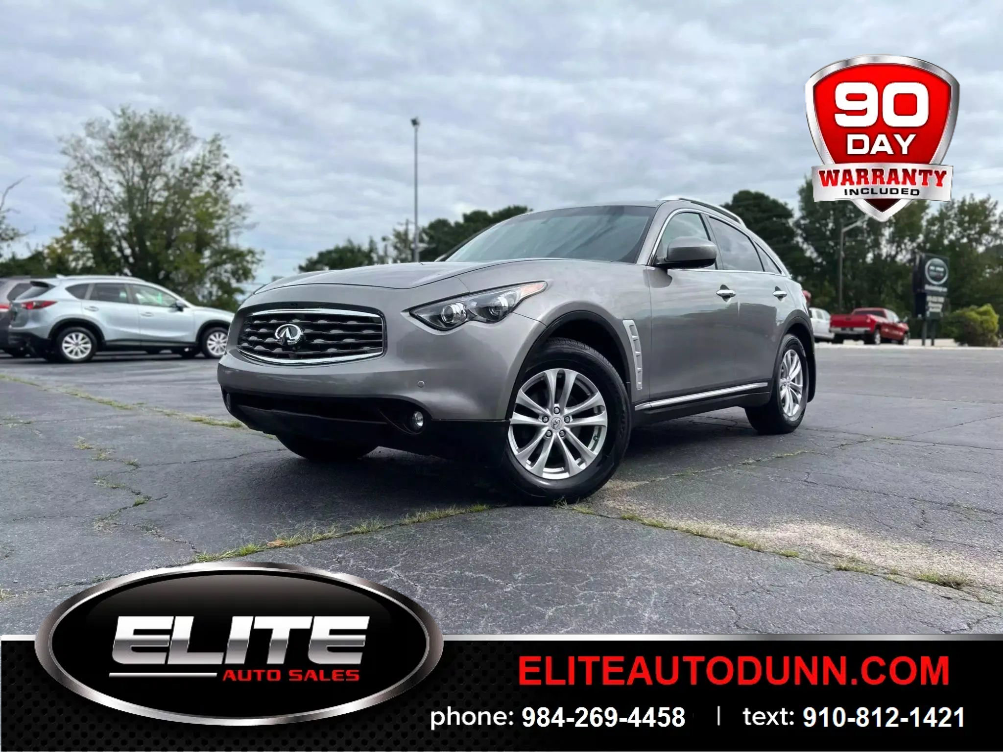 Used 2010 INFINITI FX35 AWD w/ Navigation Pkg