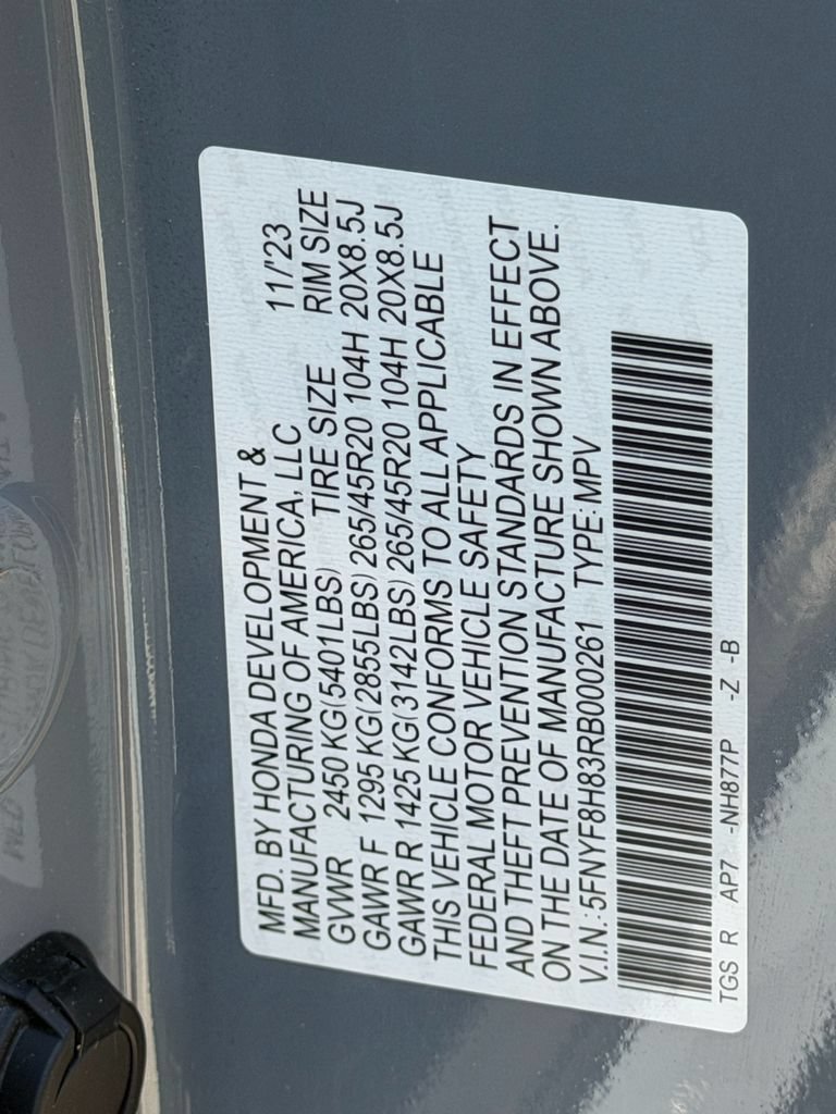 Certified 2024 Honda Passport Black Edition image 10