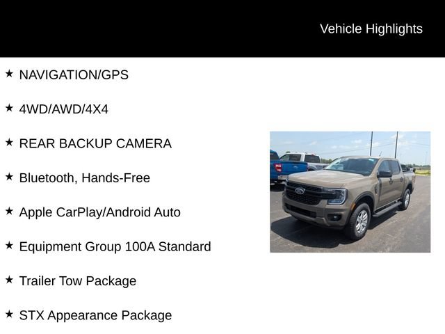 Used 2025 Ford Ranger XL w/ Trailer Tow Package AWD/4WD image 2