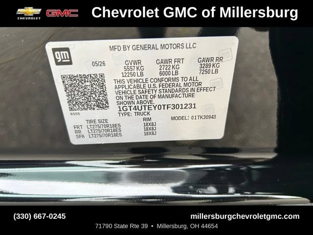 New 2026 GMC Sierra 3500 SLE w/ SLE Value Package AWD/4WD image 26