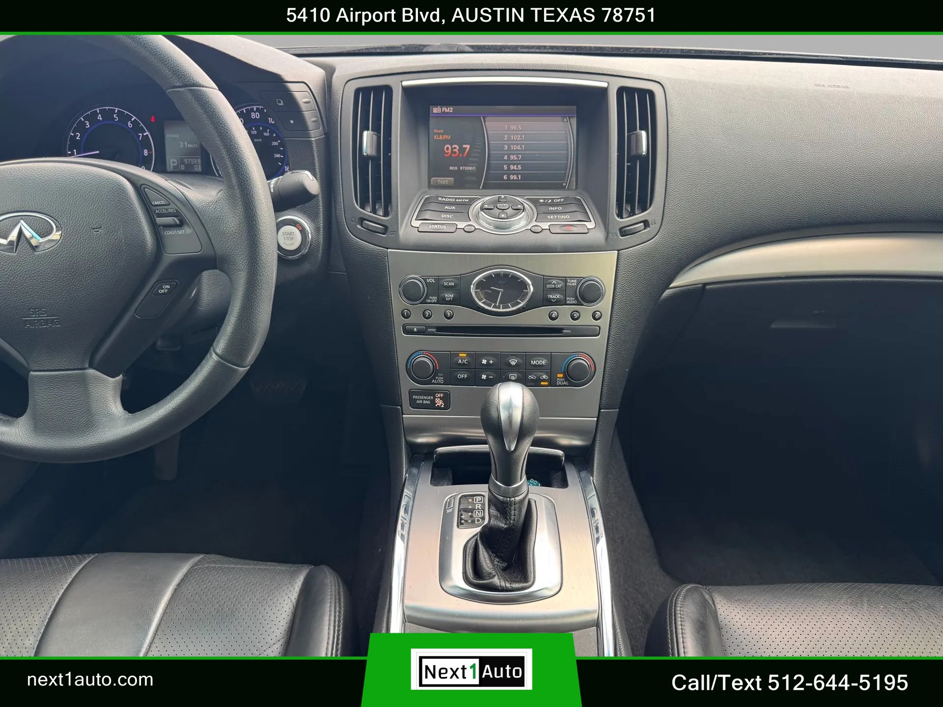 Used 2012 INFINITI G25 Journey RWD image 24
