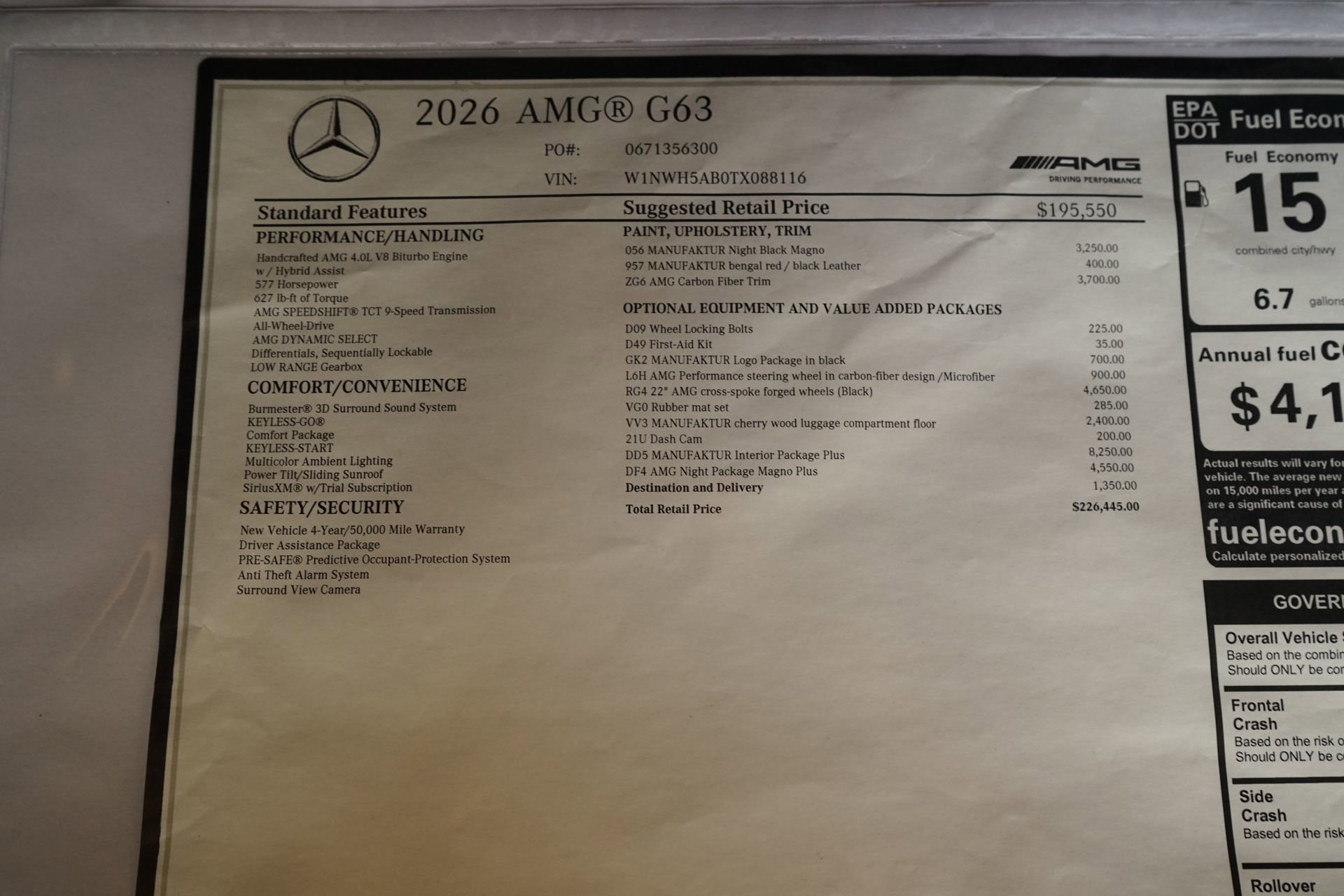 Used 2026 Mercedes-Benz G 63 AMG 4MATIC image 39