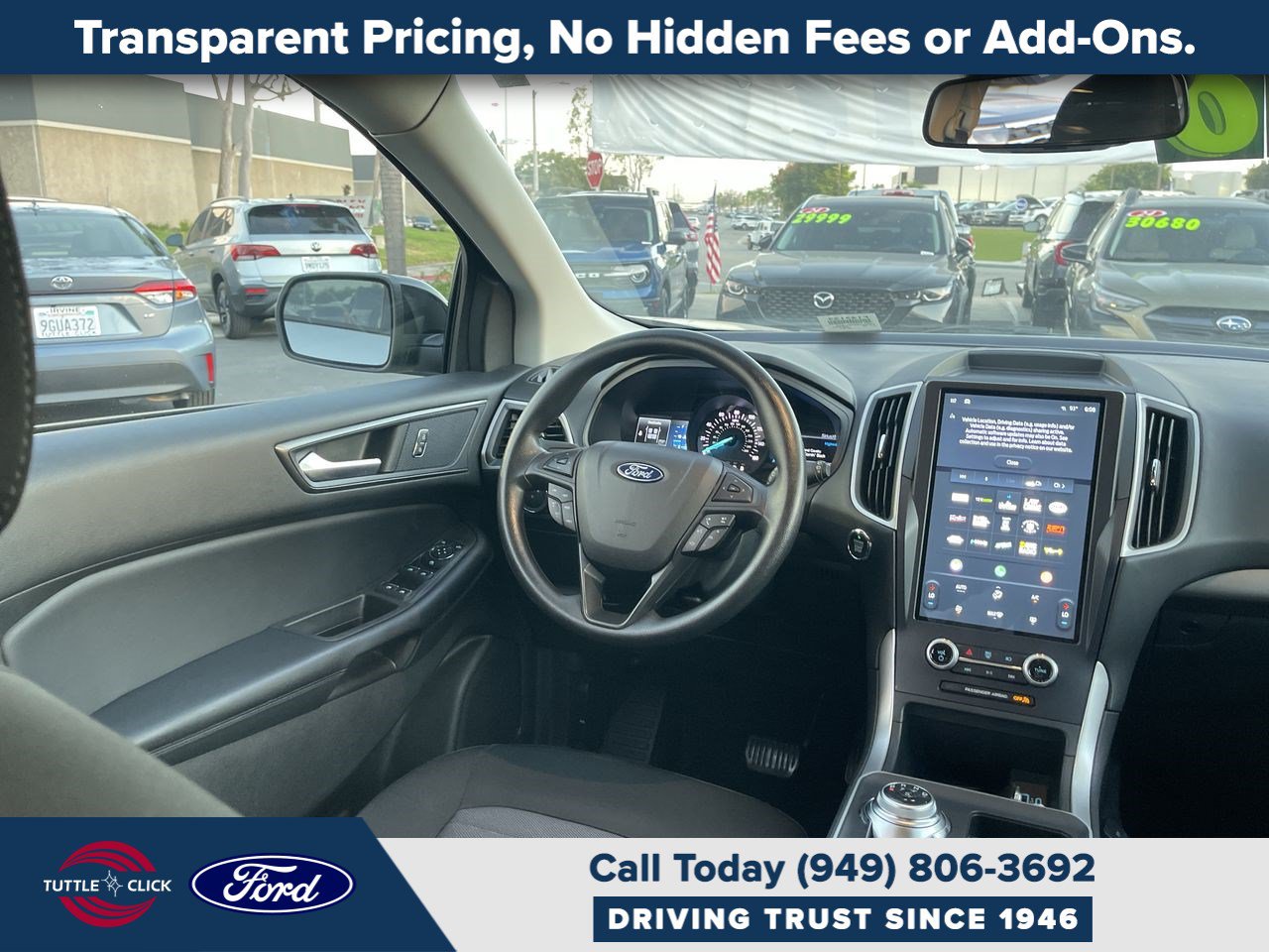 Certified 2023 Ford Edge SE w/ Black Appearance Package AWD/4WD image 10