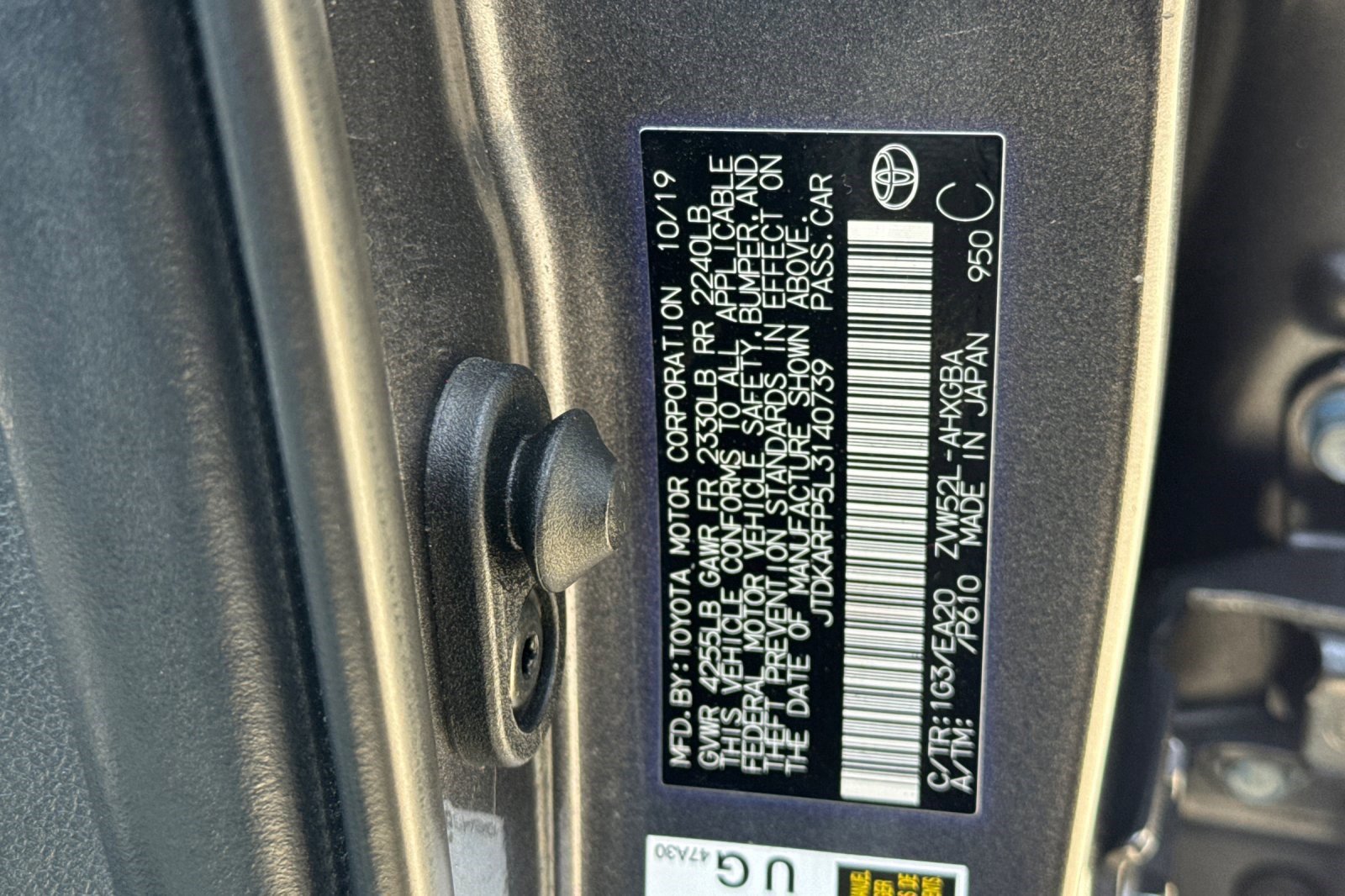 Used 2020 Toyota Prius Prime Limited w/ Carpet Mat Package FWD image 23
