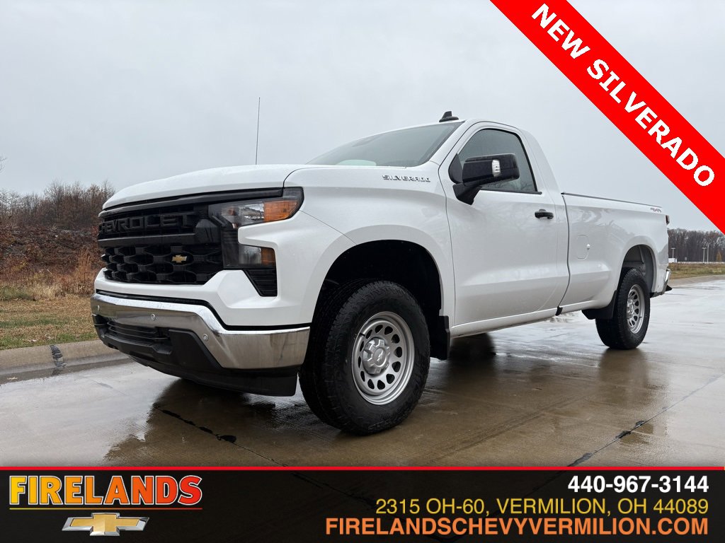 New 2025 Chevrolet Silverado 1500 W/T w/ WT Safety Package