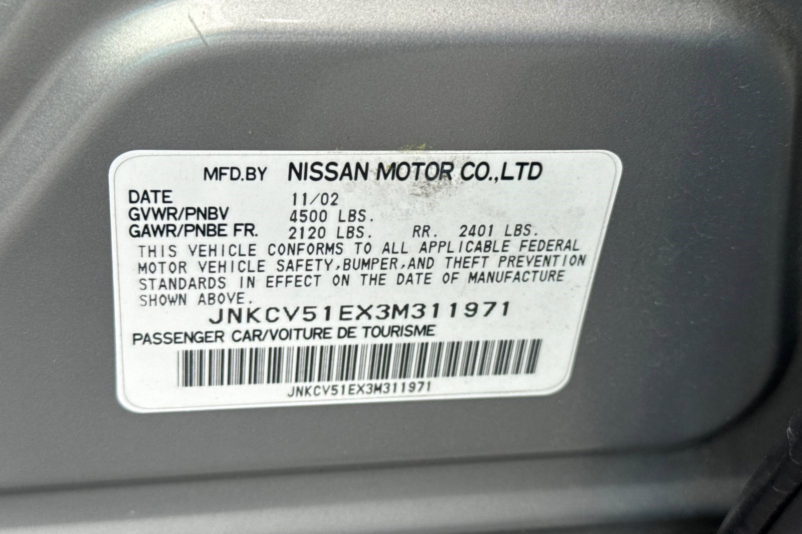 Used 2003 INFINITI G35 Sedan RWD image 20