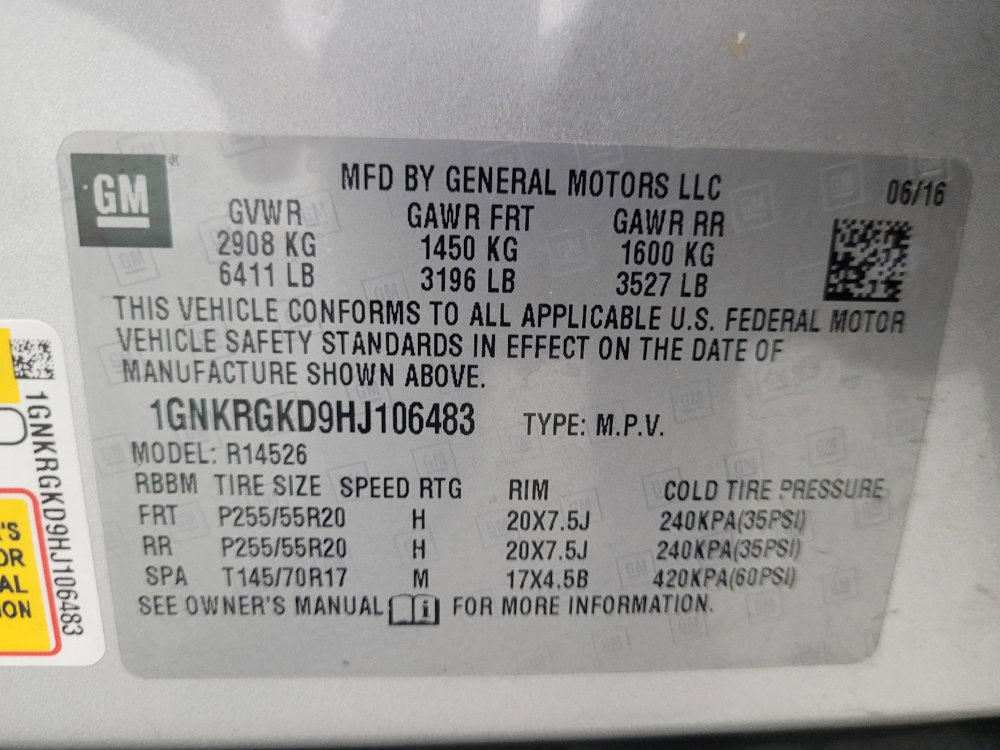 Used 2017 Chevrolet Traverse LT w/ Style and Technology Package image 33