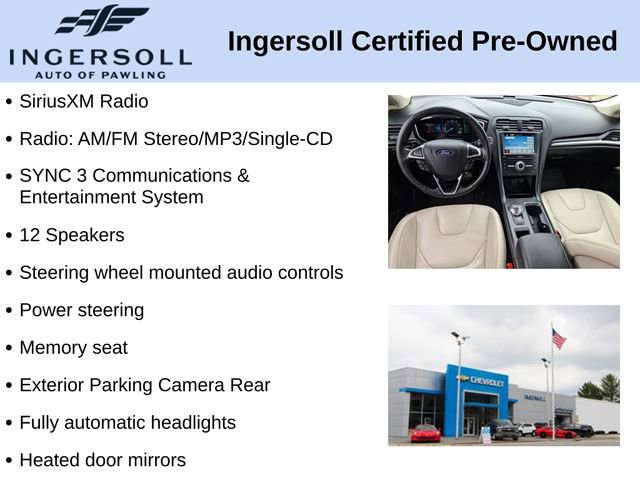 Used 2018 Ford Fusion Titanium AWD/4WD image 10