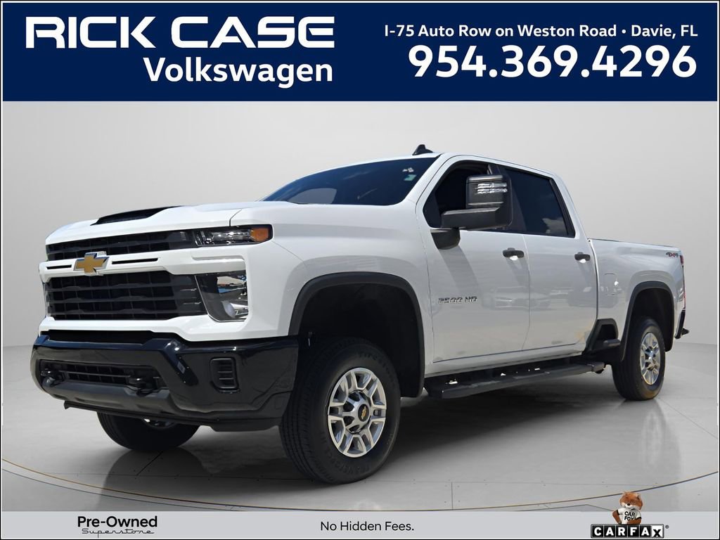 Used 2024 Chevrolet Silverado 2500 Custom w/ Custom Value Package