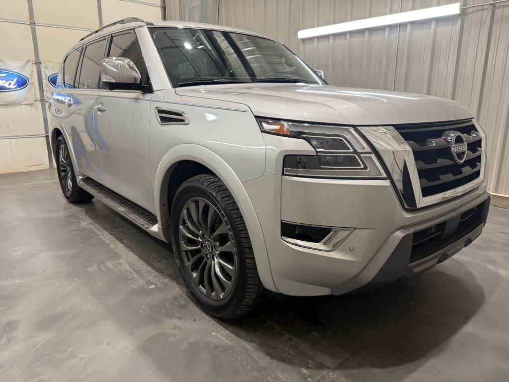 Used 2024 Nissan Armada Platinum w/ Captain's Chairs Package