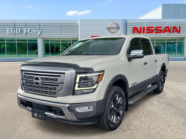 Used 2021 Nissan Titan Platinum Reserve w/ Moonroof Package AWD/4WD image 2