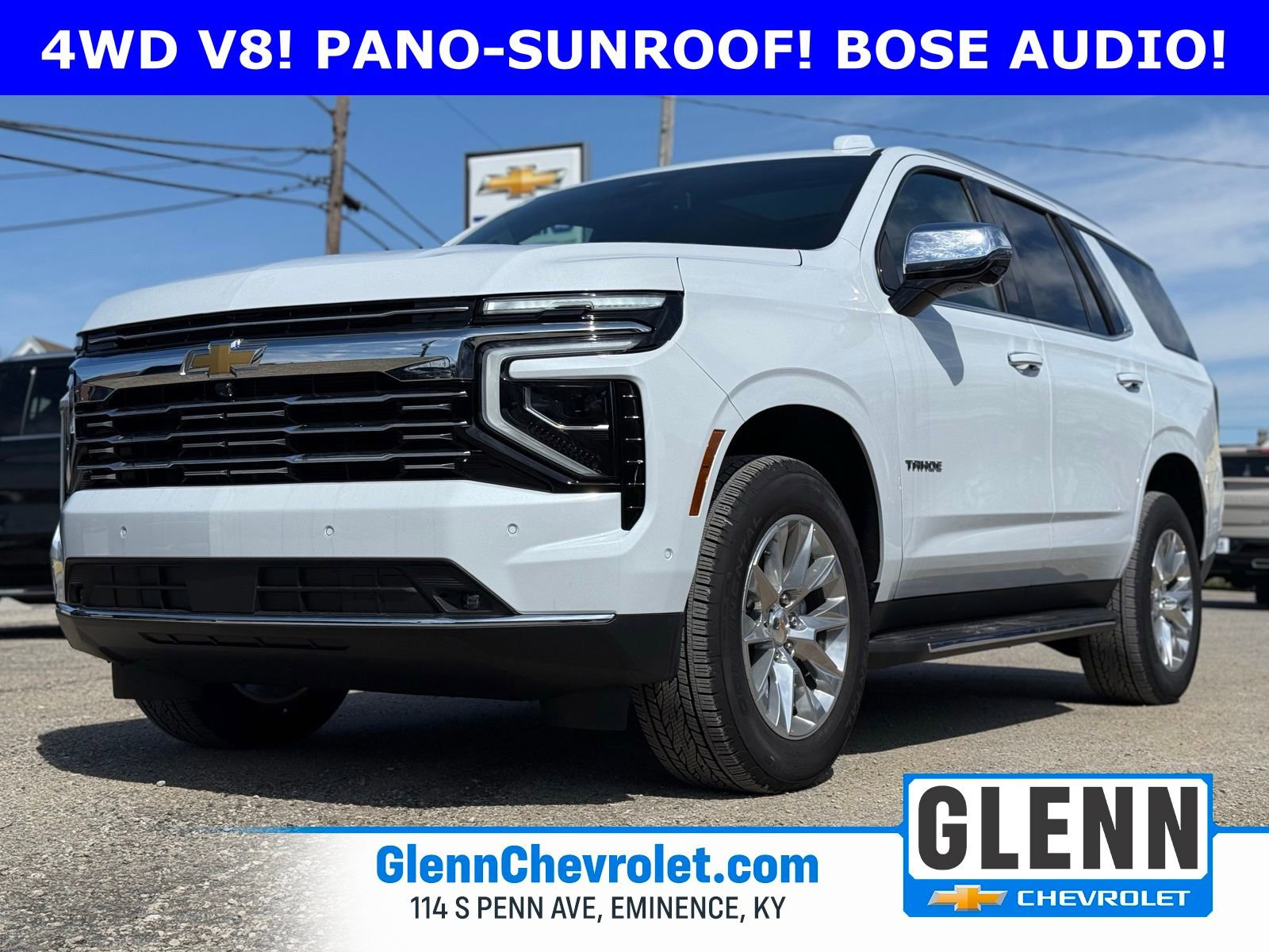 New 2026 Chevrolet Tahoe Premier w/ Sun And Tow Package