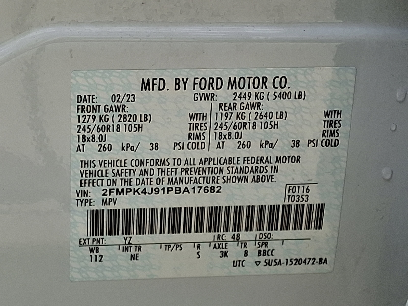 Certified 2023 Ford Edge SEL w/ Sport Appearance Package image 27