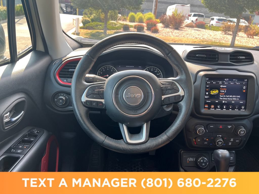 Used 2020 Jeep Renegade Trailhawk w/ UConnect 8.4 Nav Group AWD/4WD image 16