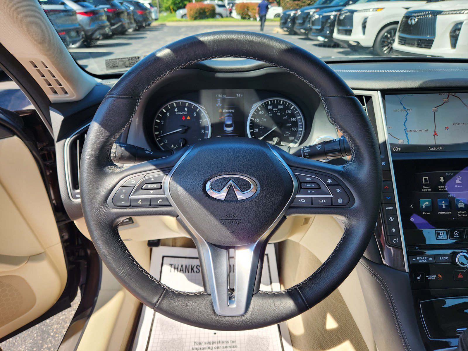 Certified 2018 INFINITI Q50 Luxe w/ Sensory Package (Luxe) AWD/4WD image 18