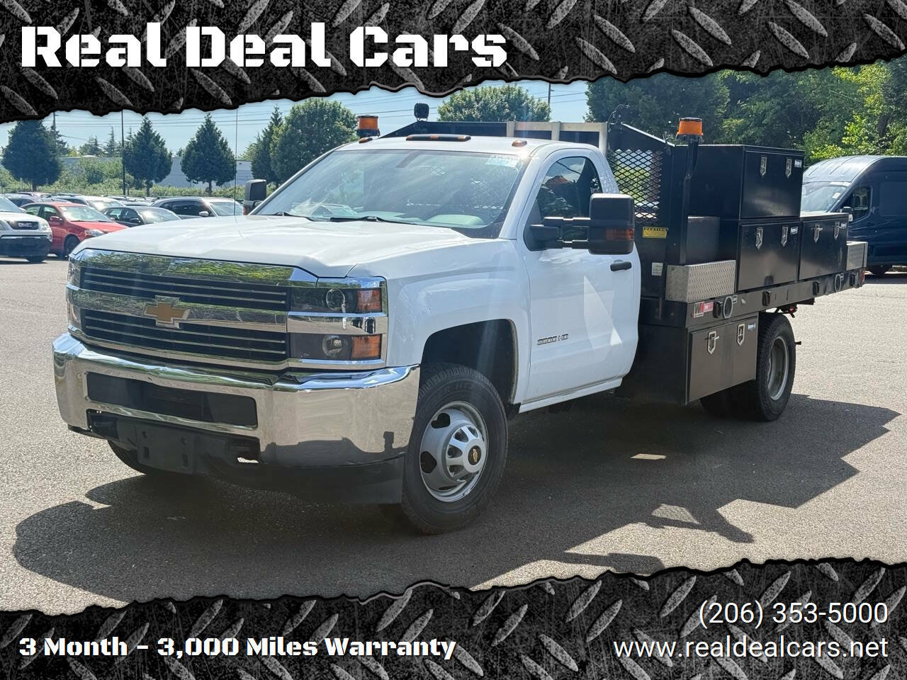 Used 2017 Chevrolet Silverado 3500 W/T w/ WT Convenience Package RWD image 1