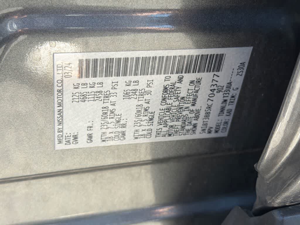 Used 2024 Nissan Rogue SV AWD/4WD image 32
