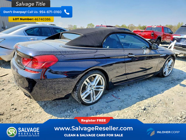Used 2015 BMW 650i Convertible RWD image 4