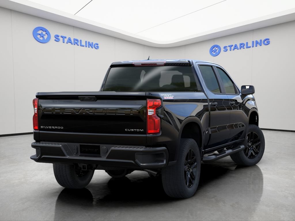 Certified 2025 Chevrolet Silverado 1500 Custom Trail Boss AWD/4WD image 4