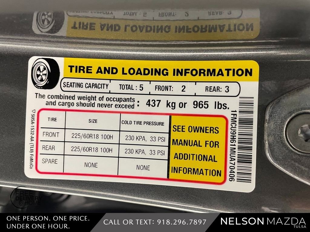 Used 2021 Ford Escape SEL image 55