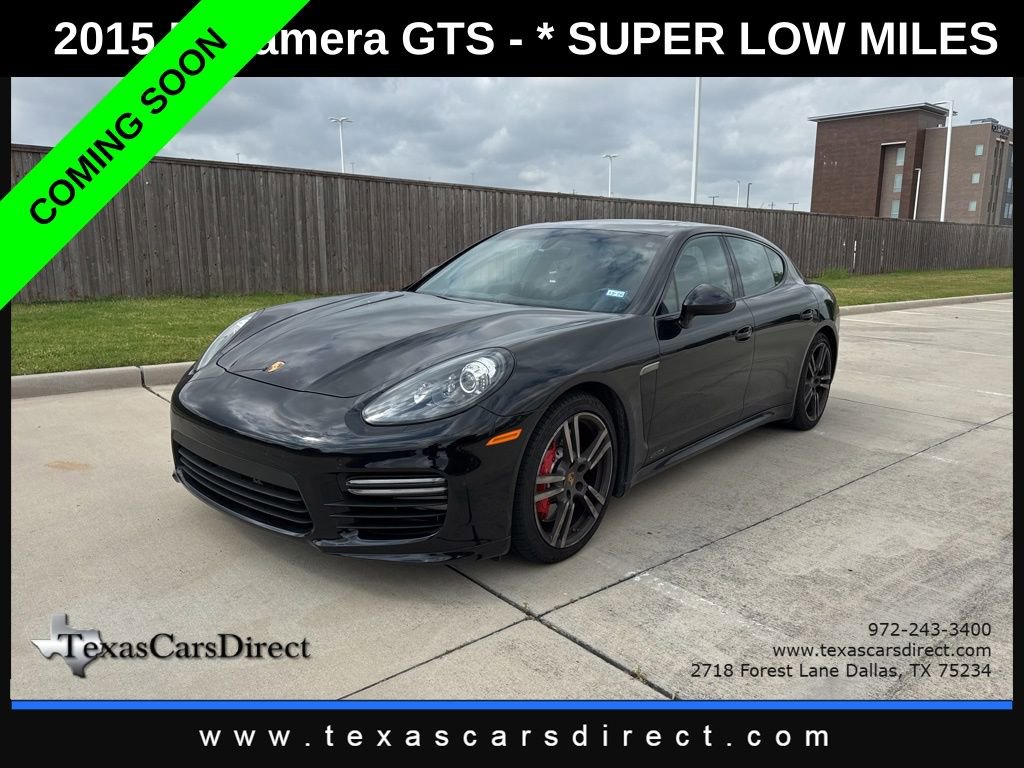 Used 2015 Porsche Panamera GTS AWD/4WD image 1