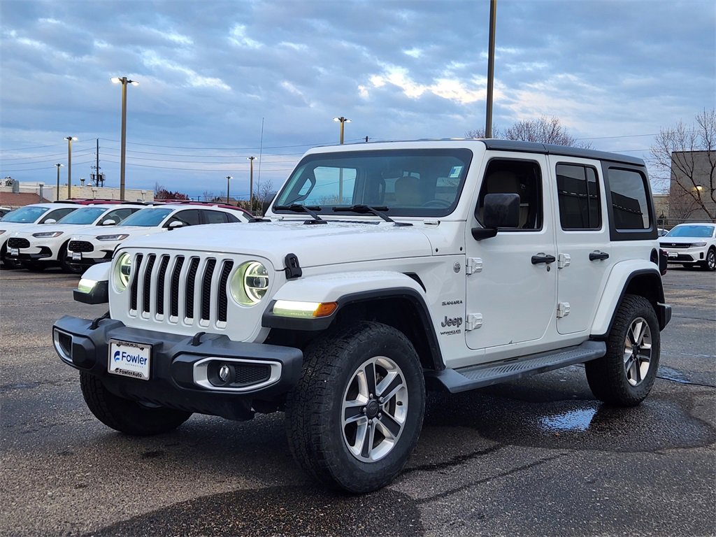 Used 2018 Jeep Wrangler Unlimited Sahara w/ LED Lighting Group image 2