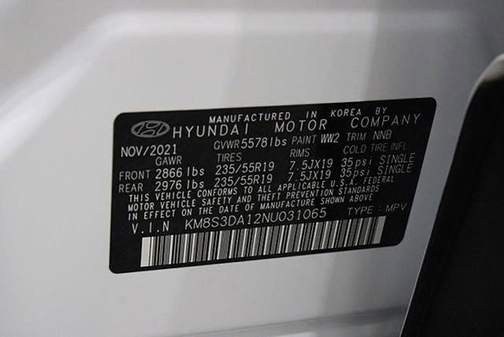Used 2022 Hyundai Santa Fe SEL Premium w/ Cargo Package image 24