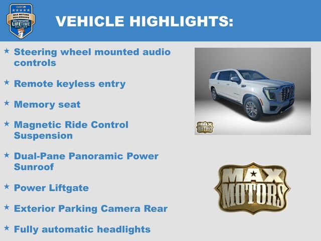 New 2026 GMC Yukon XL Denali w/ Sun & Power Step Package image 12