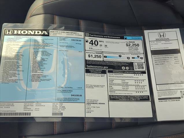 New 2026 Honda CR-V Sport-L image 25