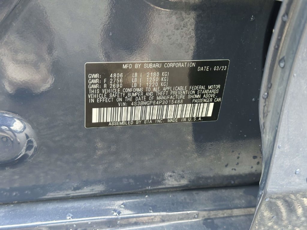 Certified 2023 Subaru Legacy Touring XT AWD/4WD image 13