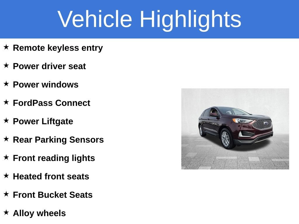 Used 2024 Ford Edge SEL AWD/4WD image 3