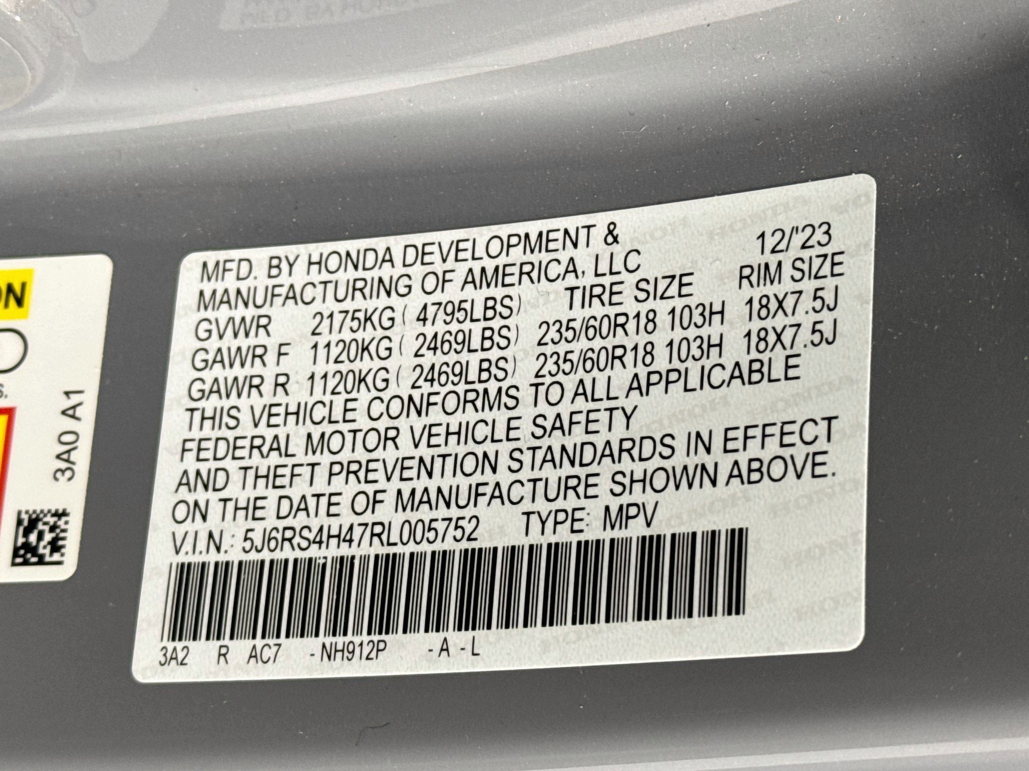 Certified 2024 Honda CR-V EX image 31