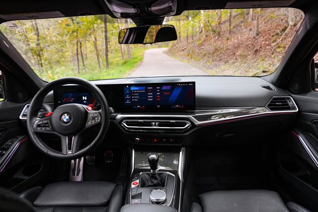 Used 2024 BMW M3 w/ M Carbon Exterior Package RWD image 20